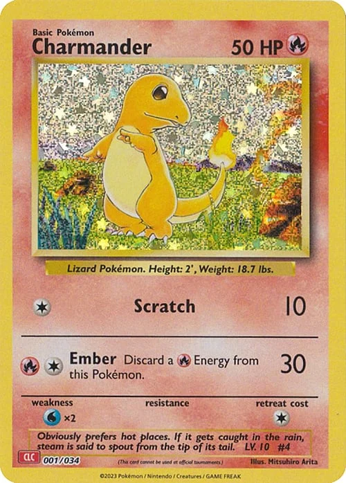 Charmander — Pokémon TCG Classic: Charizard & Ho-Oh ex Deck