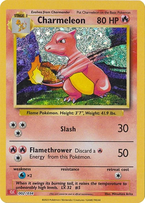 Charmeleon — Pokémon TCG Classic: Charizard & Ho-Oh ex Deck