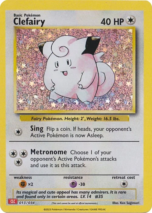 Clefairy — Pokémon TCG Classic: Charizard & Ho-Oh ex Deck