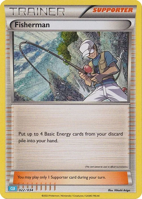 Fisherman — Pokémon TCG Classic: Blastoise & Suicune ex Deck