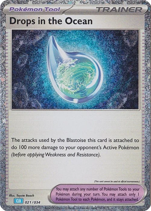 Drops in the Ocean — Pokémon TCG Classic: Blastoise & Suicune ex Deck