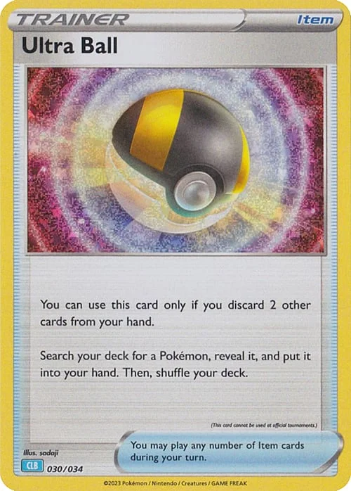 Ultra Ball — Pokémon TCG Classic: Blastoise & Suicune ex Deck