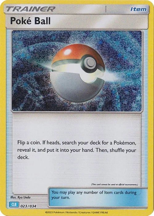 Poké Ball — Pokémon TCG Classic: Blastoise & Suicune ex Deck