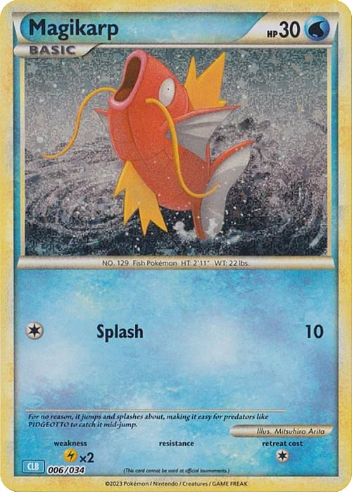 Magikarp — Pokémon TCG Classic: Blastoise & Suicune ex Deck