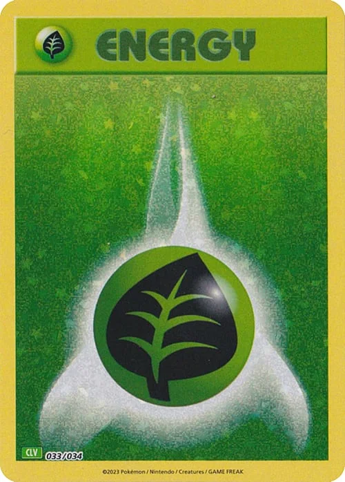 Grass Energy — Pokémon TCG Classic: Venusaur & Lugia ex Deck