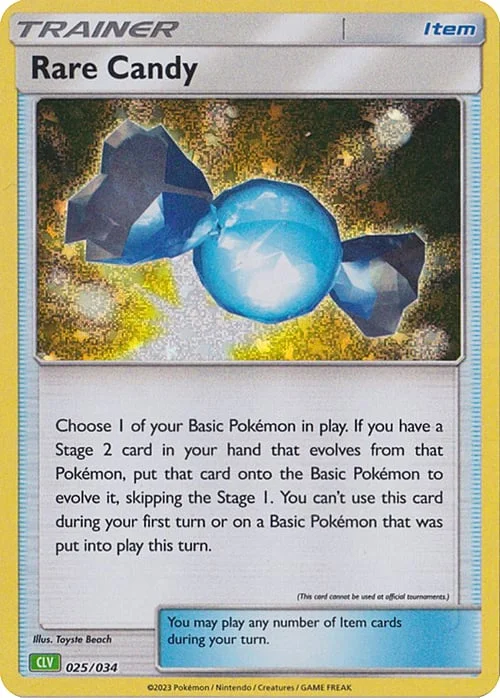 Rare Candy — Pokémon TCG Classic: Venusaur & Lugia ex Deck