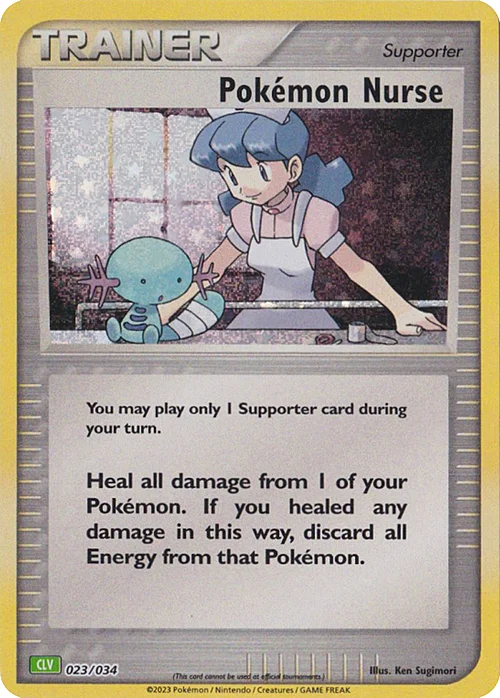 Pokémon Nurse — Pokémon TCG Classic: Venusaur & Lugia ex Deck