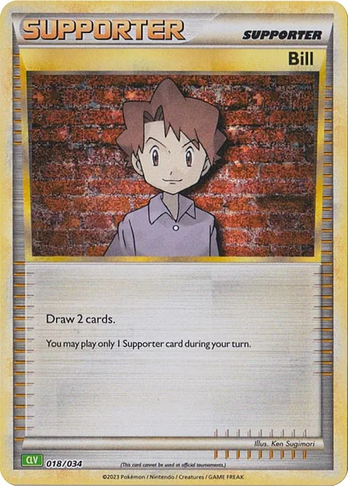 Bill — Pokémon TCG Classic: Venusaur & Lugia ex Deck