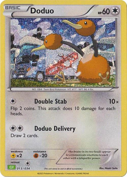 Doduo — Pokémon TCG Classic: Venusaur & Lugia ex Deck