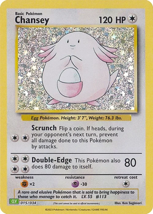Chansey — Pokémon TCG Classic: Venusaur & Lugia ex Deck