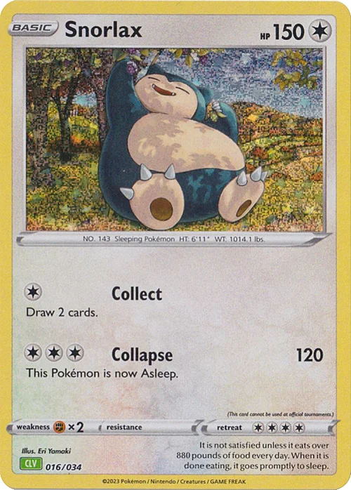 Snorlax — Pokémon TCG Classic: Venusaur & Lugia ex Deck