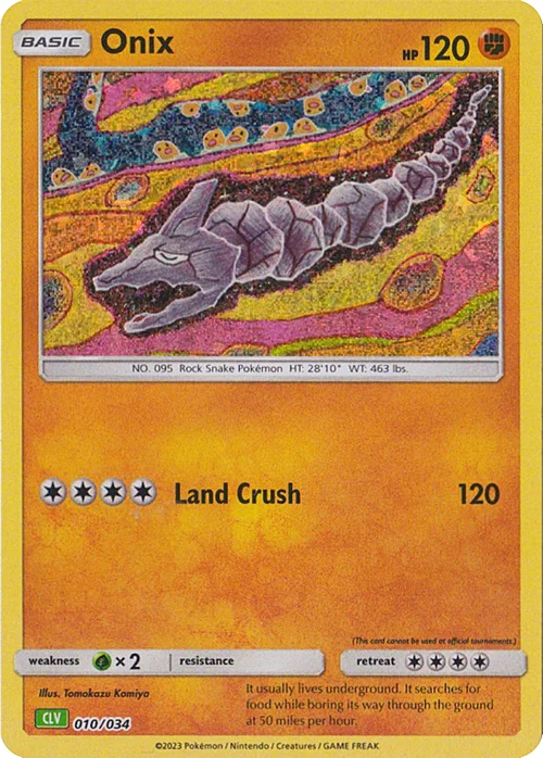 Onix — Pokémon TCG Classic: Venusaur & Lugia ex Deck