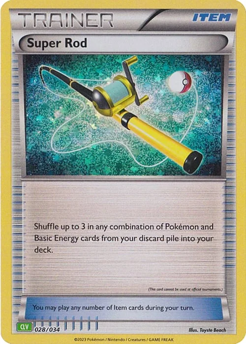 Super Rod — Pokémon TCG Classic: Venusaur & Lugia ex Deck