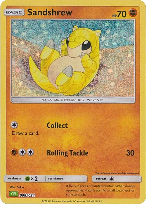 Sandshrew — Pokémon TCG Classic: Venusaur & Lugia ex Deck