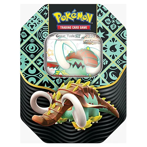 Paldean Fates: Great Tusk ex Tin — Paldean Fates