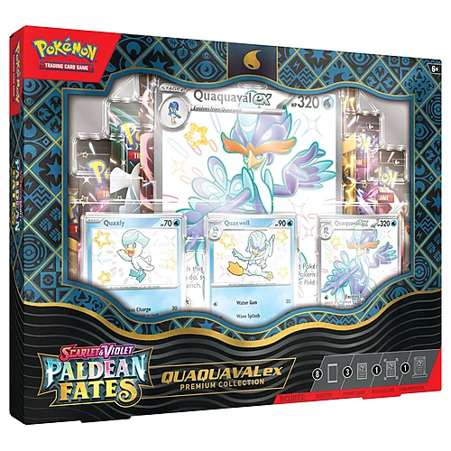 Paldean Fates | Quaquaval ex Premium Collection — Paldean Fates