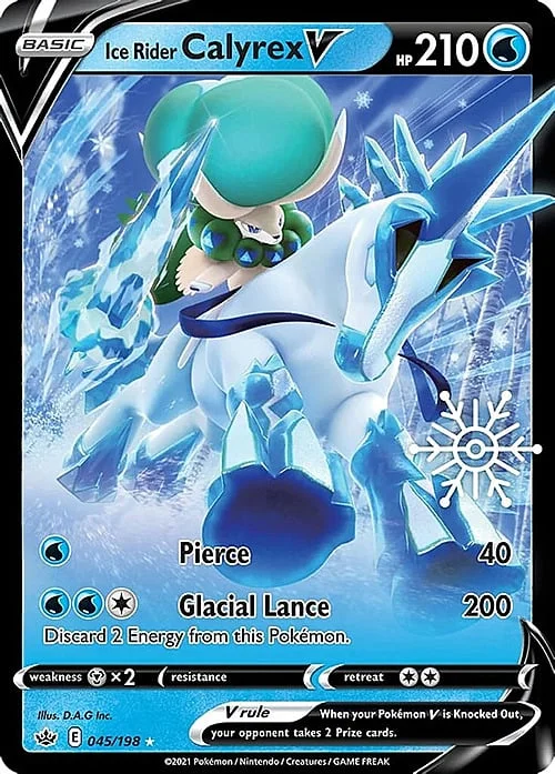 Ice Rider Calyrex V — Holiday Calendar