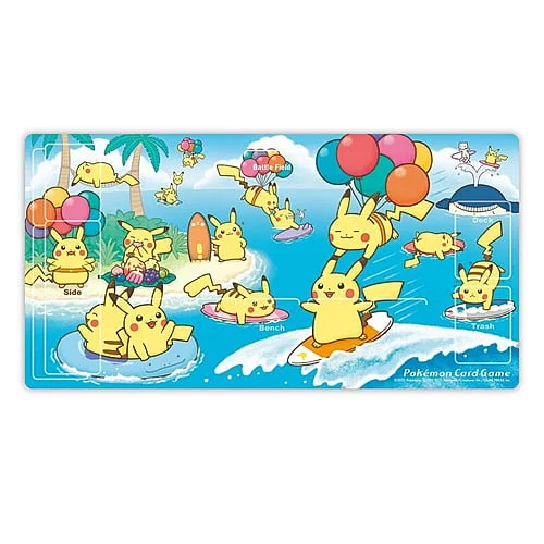 25th Anniversary Collection: Flying Pikachu & Surfing Pikachu Playmat — 25th Anniversary Collection