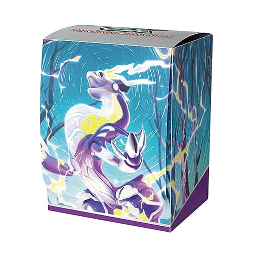 Violet ex: Miraidon Deck Box — Violet ex