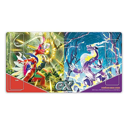Koraidon & Miraidon Playmat — Scarlet ex