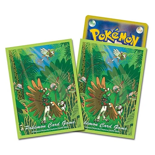 Evolution Line Decidueye Sleeves — Pokémon Card 151