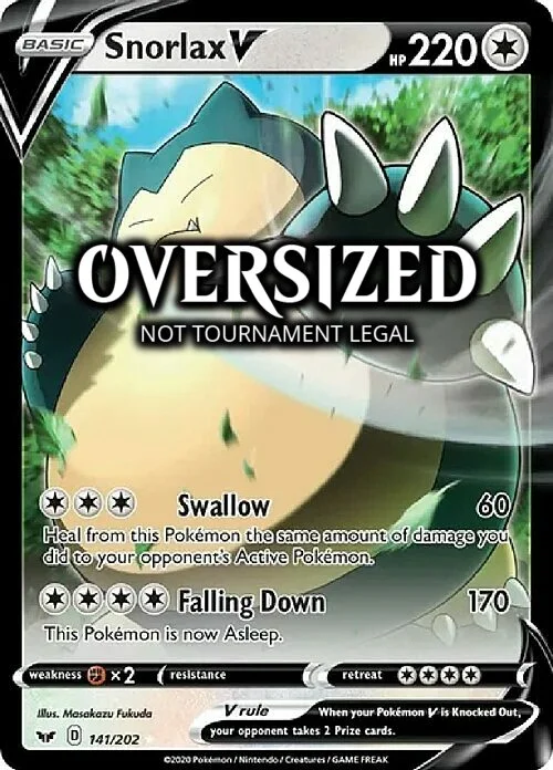 Snorlax V — SWSH Black Star Promos