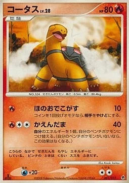 Torkoal Lv.28 — Dialga DPt Half Deck