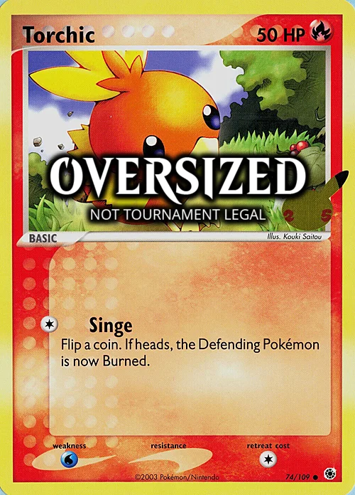Torchic — First Partner Pack