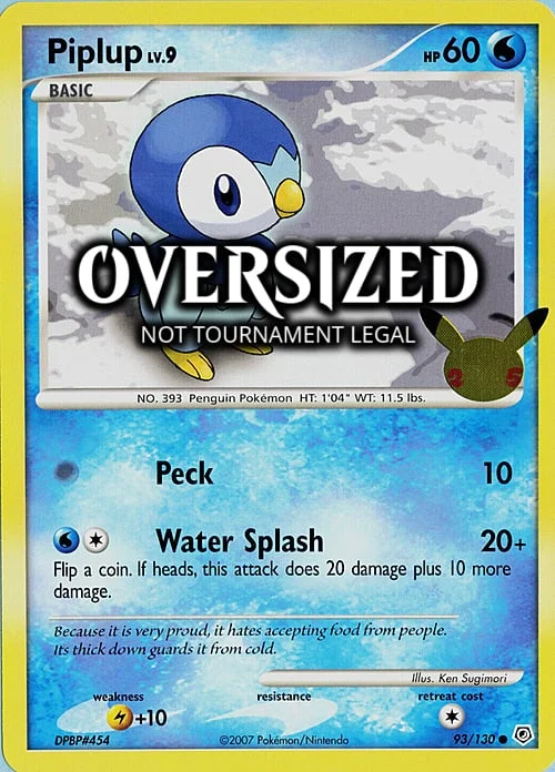 Piplup Lv.9 — First Partner Pack
