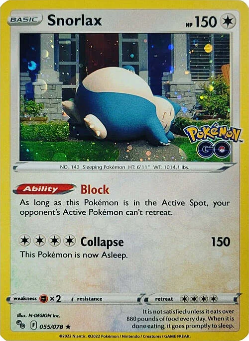 Snorlax — Miscellaneous Promos