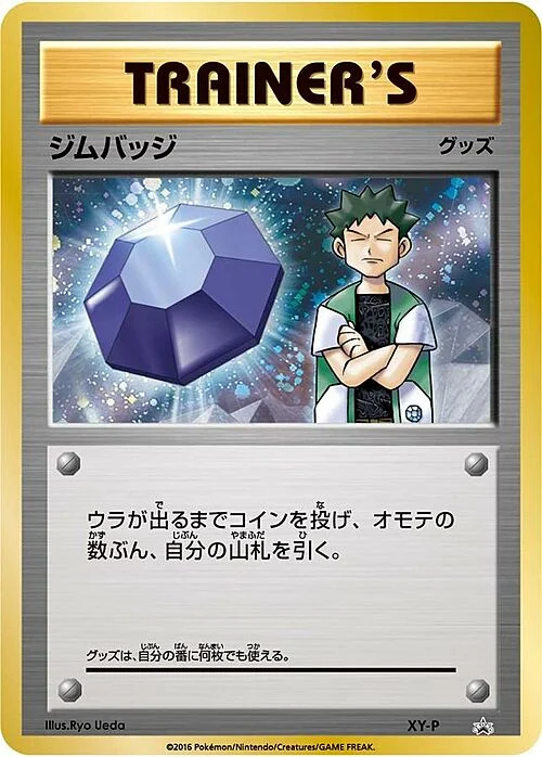 Gym Badge — XY Promos