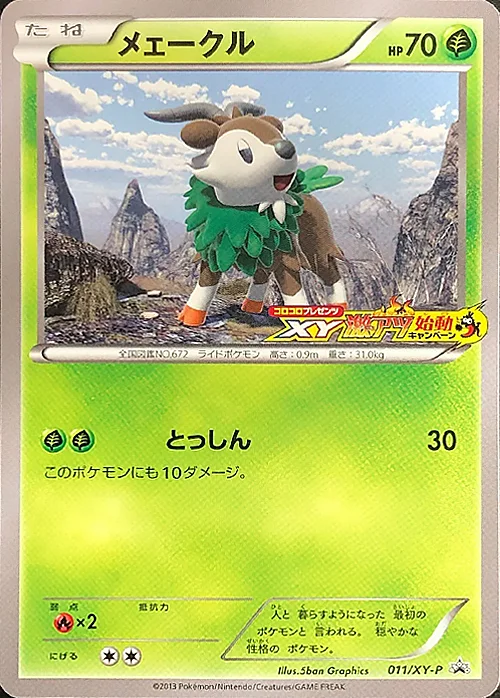 Skiddo — XY Promos