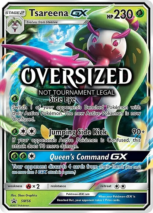 Tsareena GX — SM Black Star Promos