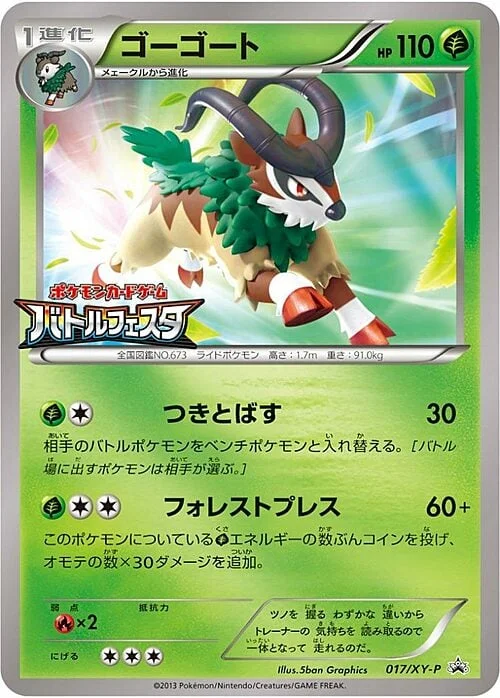 Gogoat — XY Promos