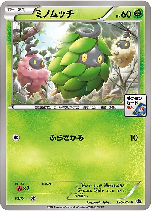 Burmy — XY Promos