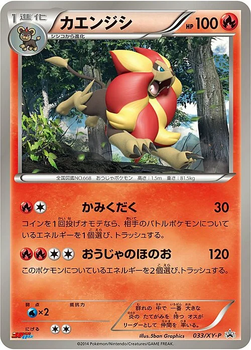 Pyroar — XY Promos