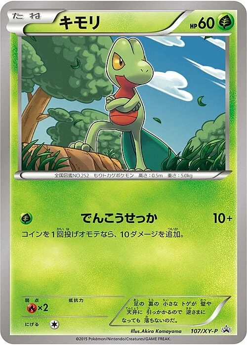 Treecko — XY Promos