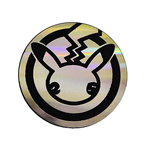 Celebrations Gold Sheen Pikachu Coin — Celebrations