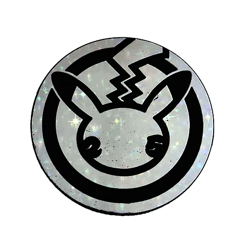 Celebrations Silver Starlight Pikachu Coin — Celebrations