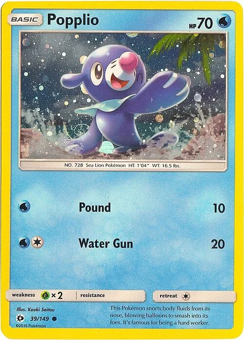 Popplio — Theme Deck & Blisters Exclusives