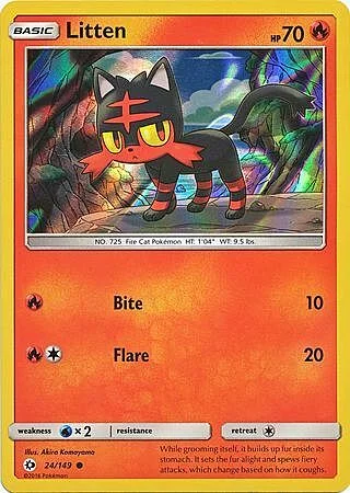 Litten — Theme Deck & Blisters Exclusives