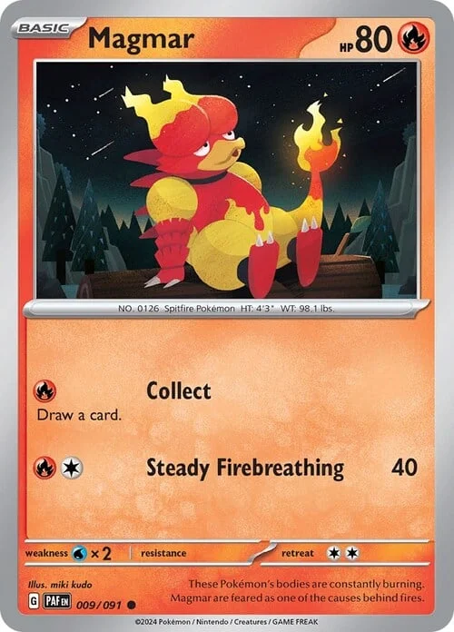 Magmar — Paldean Fates