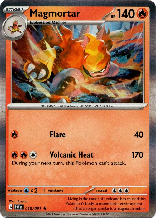 Magmortar — Paldean Fates