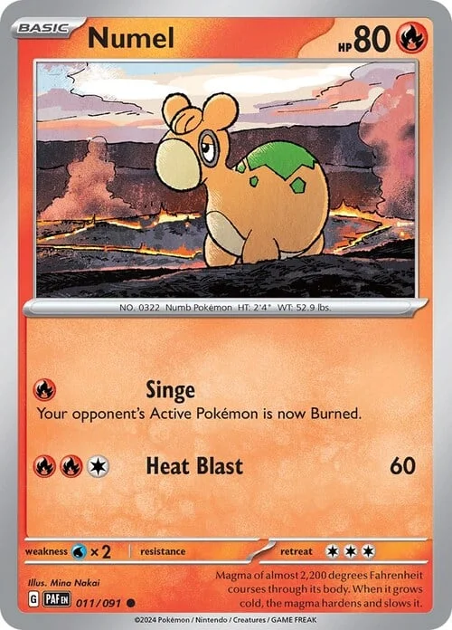 Numel — Paldean Fates