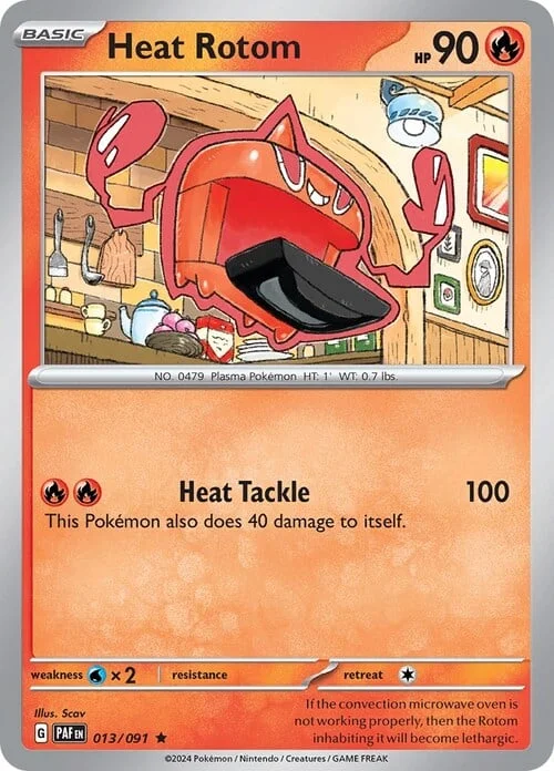 Heat Rotom — Paldean Fates