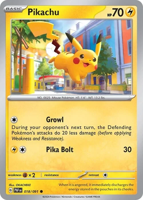 Pikachu — Paldean Fates