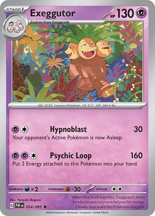 Exeggutor — Paldean Fates