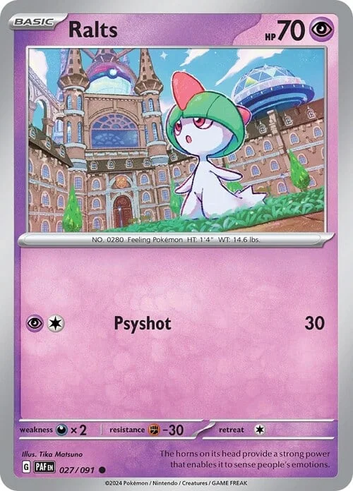 Ralts — Paldean Fates