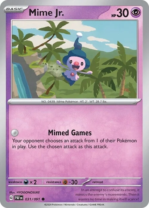 Mime Jr. — Paldean Fates