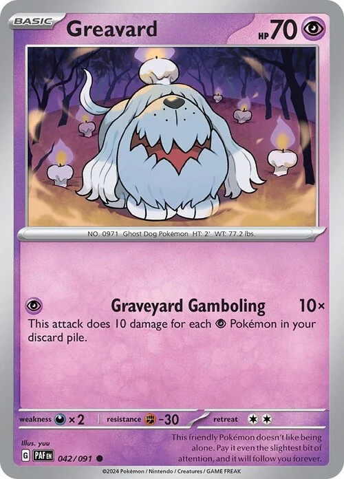 Greavard — Paldean Fates